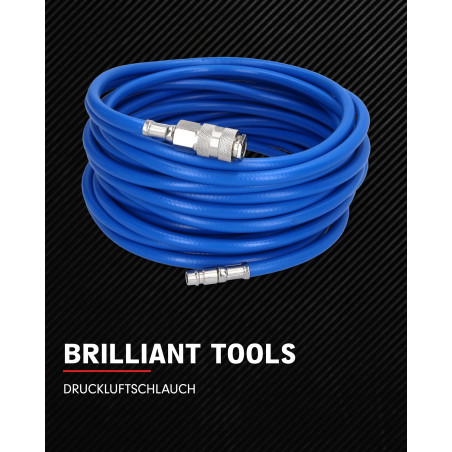 BRILLIANT TOOLS BT160005 Tuyau à air comprimé Ø 6 mm, 10 mètres [Powered by KS TOOLS]