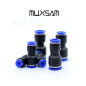 MUXSAM 5pcs Tuyau d'arrosage Connecteur de Robinet Tuyau de raccords Fixations pneumatique Push dans droites Réducteur raccords MUXSAM 5pcs Tuyau d'arrosage Connecteur de Robinet Tuyau de raccords Fixations pneumatique Push dans droites Réducteur raccords