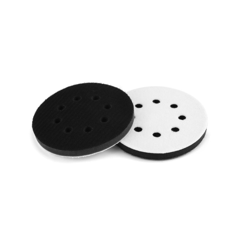 QWORK® 2PCS 125mm Tampon de Ponçage Souple, Tampon Interface en Éponge pour Disques de Ponçage (8 Trous) QWORK® 2PCS 125mm Tampon de Ponçage Souple, Tampon Interface en Éponge pour Disques de Ponçage (8 Trous)