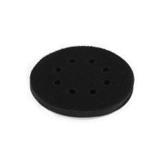 QWORK® 2PCS 125mm Tampon de Ponçage Souple, Tampon Interface en Éponge pour Disques de Ponçage (8 Trous)