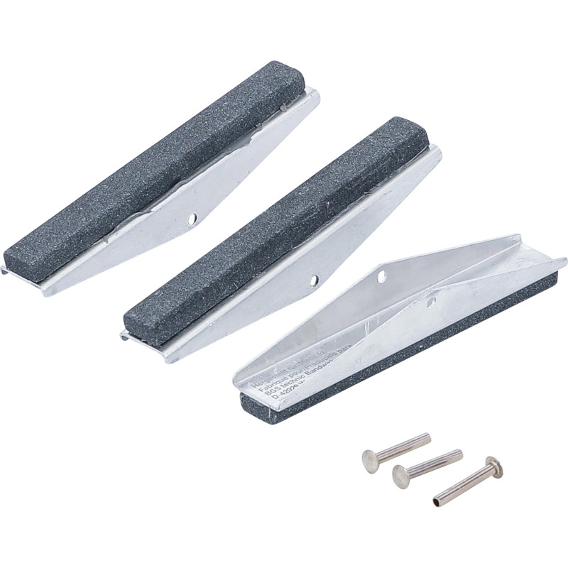 BGS 1147 | Pierres de rechange pour art. 1157 | mâchoires 100 mm | K 180 | 3 pièces BGS 1147 | Pierres de rechange pour art. 1157 | mâchoires 100 mm | K 180 | 3 pièces