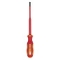 Draper VDE 02159 XP1000 Tournevis plat plat 3,5 x 100 mm Draper VDE 02159 XP1000 Tournevis plat plat 3,5 x 100 mm