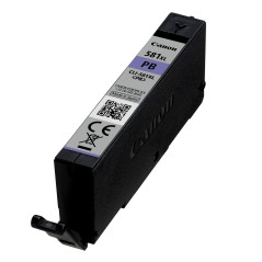 Canon CLI-581 XL PB Cartouche Bleu Photo Capacité XL (Emballage carton)