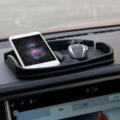 topfit Voiture Dash Mat Anti-Slip Téléphone Portable Pad Universal Smartphone Dashboard Antidérapant Silicone Caoutchouc Gel Tap