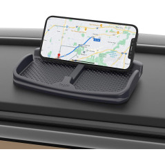 topfit Voiture Dash Mat Anti-Slip Téléphone Portable Pad Universal Smartphone Dashboard Antidérapant Silicone Caoutchouc Gel Tap