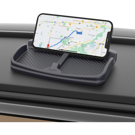 topfit Voiture Dash Mat Anti-Slip Téléphone Portable Pad Universal Smartphone Dashboard Antidérapant Silicone Caoutchouc Gel Tap