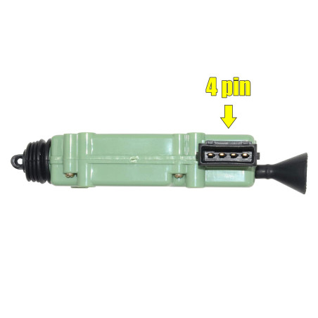 SCSN Verrouillage centralisé avec servomoteur, Actionneur de serrure de porte ZV 4 pôles 701959781 255959783A compatible avec V