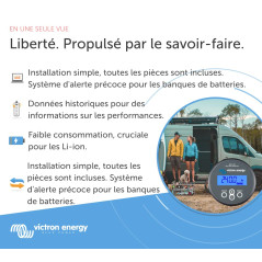 Victron Energy BMV-702 Moniteur de Batterie (Gris), Vente au Détail