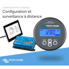 Victron Energy BMV-702 Moniteur de Batterie (Gris), Vente au Détail