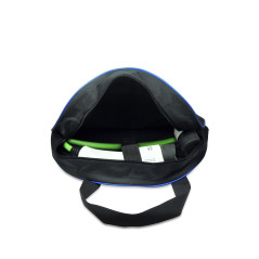 igadgitz Xtra U7225 Sac de Rangement pour Câble de Charge EV Voiture Electrique - Organisateur Noir avec Garniture Bleue