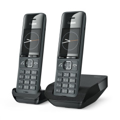 Gigaset Comfort 520 Duo - 2 Téléphones DECT sans Fil - Design élégant - qualité Audio supérieure - Blocage d'appels - Répertoire