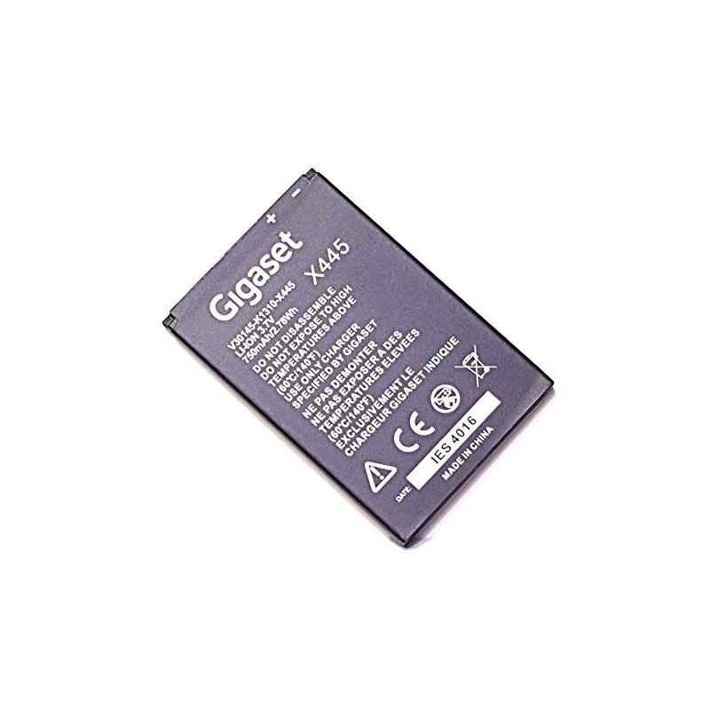 Gigaset SL400 SL400h SL350 SL350h SL610 Pro SL4 Pro SL5h SL450 SL450h SL750 SL750h Batterie d'origine Gigaset SL400 SL400h SL350 SL350h SL610 Pro SL4 Pro SL5h SL450 SL450h SL750 SL750h Batterie d'origine