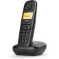 Gigaset A170 SINGLE - Téléphone fixe sans fil de base avec grand écran et technologie ECO DECT à économie d'énergie - Noir Gigaset A170 SINGLE - Téléphone fixe sans fil de base avec grand écran et technologie ECO DECT à économie d'énergie - Noir