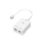 Hama - Filtre ADSL Prise Jack 6p 4c / 2 Prises Jack 6p 4c Hama - Filtre ADSL Prise Jack 6p 4c / 2 Prises Jack 6p 4c