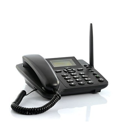BW T¨¦l¨¦Phone GSM 4 Bandes sans Fil avec ¨¦Cran 2,4" (Environ 6 cm) pour Bureau/Famille/Personnes ?g¨¦ES