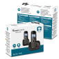 Amplicomms BigTel 1502 Duo, téléphone DECT sans Fil à Grosses Touches, 2 combinés, Audio-Boost, sonneries puissantes, Compatible Amplicomms BigTel 1502 Duo, téléphone DECT sans Fil à Grosses Touches, 2 combinés, Audio-Boost, sonneries puissantes, Compatible