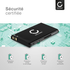 CELLONIC 2X Batterie pour Téléphone sans Fil Compatible avec Siemens Gigaset SL910, Gigaset SL910A, Gigaset SL910H, V30145-K1310