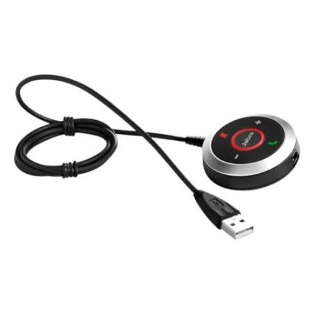 Jabra Cordon USB pour Jabra EVOLVE 40 MS avec fonction "muet" et contrôle de volume sur cordon, certifié Microsoft