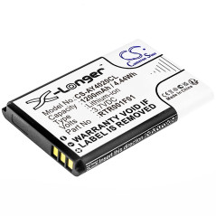 TECHTEK Batterie 1200mAh Compatible avec [Doro] 2414, 2415, 2424, 7001H, 7001H ECO, DFC-0150, DFC-0190, Domo, pour [Alcatel] 3BN