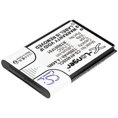 TECHTEK Batterie 1200mAh Compatible avec [Doro] 2414, 2415, 2424, 7001H, 7001H ECO, DFC-0150, DFC-0190, Domo, pour [Alcatel] 3BN