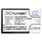 TECHTEK Batterie 1200mAh Compatible avec [Doro] 2414, 2415, 2424, 7001H, 7001H ECO, DFC-0150, DFC-0190, Domo, pour [Alcatel] 3BN