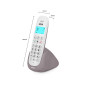 SPC Art – Téléphone Fixe sans Fil avec écran Lumineux, identificateur d’Appel, Mains Libres, répertoire, Mode muet, compatibilit SPC Art – Téléphone Fixe sans Fil avec écran Lumineux, identificateur d’Appel, Mains Libres, répertoire, Mode muet, compatibilit