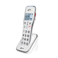 Geemarc Amplidect 595 HS - Combiné Additionnel avec Volume de Réception Amplifié pour la Gamme Amplidect 595 et 595 U.L.E - Base