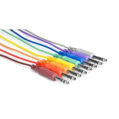 Hosa CSS-845 Câble Patch TRS Multicolore