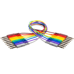 Hosa CSS-845 Câble Patch TRS Multicolore