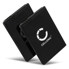 CELLONIC, Batterie Compatible avec Siemens Gigaset SL400, Gigaset SL450HX, Gigaset SL78H (850mAh, 3.7V) 2X Batterie de Remplacem