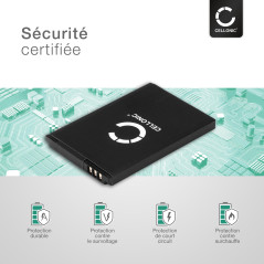 CELLONIC, Batterie Compatible avec Siemens Gigaset SL400, Gigaset SL450HX, Gigaset SL78H (850mAh, 3.7V) 2X Batterie de Remplacem