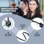 Pour Casque Téléphones IP Cisco, PChero 6ft Mains libres Noise Monaural Call Center Cancelling Corded 4-Pin RJ9 Cristal Head Cas Pour Casque Téléphones IP Cisco, PChero 6ft Mains libres Noise Monaural Call Center Cancelling Corded 4-Pin RJ9 Cristal Head Cas