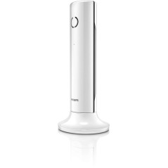Philips Telephone Fixe sans Fil Linea M4501W/01 Single - Téléphone Fixe DECT – Écran 1,6 Pouce - 16h Conversation – 180h Veille 