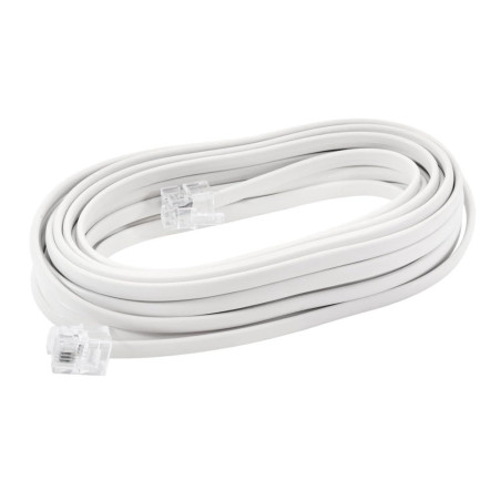 Cordon téléphone Rj11/Rj11 longueur 10M