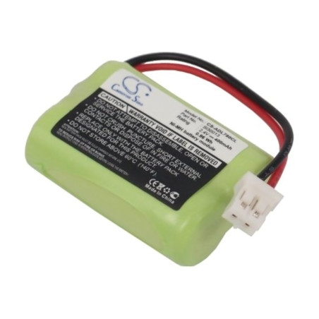 TECHTEK Batterie 400mAh Compatible avec [Audioline] DECT 7500, DECT 7500 Micro, Plus, 7501, 7800, 7800 Micro, 7800B, 7801, pour 