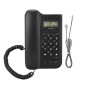 Zerone Téléphone Fixe Mural Filaire avec Identification de l'appelant pour Bureau à Domicile Zerone Téléphone Fixe Mural Filaire avec Identification de l'appelant pour Bureau à Domicile