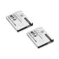 Wicked Chili Batterie 2 pièces Compatible avec AVM Fritz!Fon C5 / C4 / M2 / MT-F/Motorola MOTOFONE F3 / EM325 / M325 / EM25 - Re Wicked Chili Batterie 2 pièces Compatible avec AVM Fritz!Fon C5 / C4 / M2 / MT-F/Motorola MOTOFONE F3 / EM325 / M325 / EM25 - Re