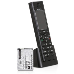 Wicked Chili Batterie 2 pièces Compatible avec AVM Fritz!Fon C5 / C4 / M2 / MT-F/Motorola MOTOFONE F3 / EM325 / M325 / EM25 - Re