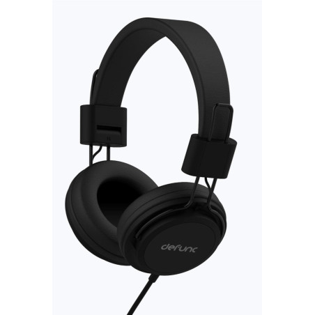 Defunc Casque filaire Noir