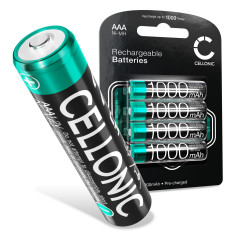 CELLONIC, Batterie Compatible avec Telekom Speedphone 12, Speedphone 11, Speedphone 10 (1000mAh, 4X 1.2V) Batterie de Remplaceme