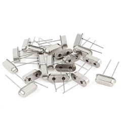 sourcing map 20 pièces Profil bas 27 Mhz Passif Cristal de Quartz Oscillators Hc-49s