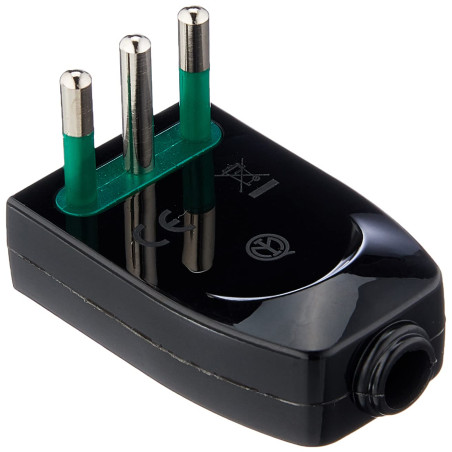 Vimar RI.00203 Prise Sicury 2P + T 10 à 250 V Noir