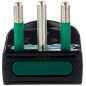 Vimar RI.00203 Prise Sicury 2P + T 10 à 250 V Noir Vimar RI.00203 Prise Sicury 2P + T 10 à 250 V Noir