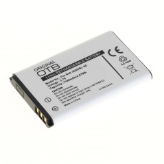 Batterie de rechange pour AVM Fritz!Fon C6 Batterie de téléphone OTB avec chiffon de nettoyage d'écran Mungoo