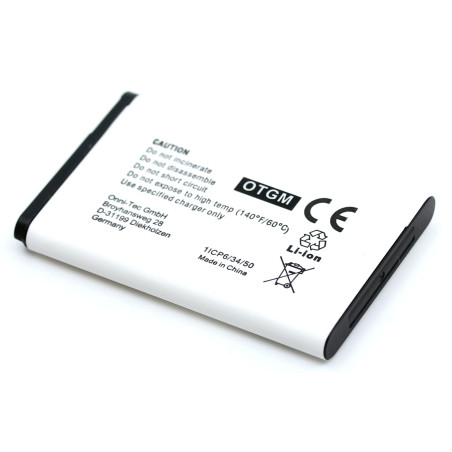 Batterie de rechange pour AVM Fritz!Fon C6 Batterie de téléphone OTB avec chiffon de nettoyage d'écran Mungoo