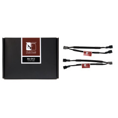 Noctua NA-SYC2, Câble en Y 3 broches pour Ventilateurs de PC (Noir)