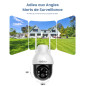 aosu 2K Camera Surveillance WiFi Exterieure sans Fil, 3MP Camera Solaire Extérieur, 360° PTZ Sécurité à Domicile, Suivi Automati aosu 2K Camera Surveillance WiFi Exterieure sans Fil, 3MP Camera Solaire Extérieur, 360° PTZ Sécurité à Domicile, Suivi Automati