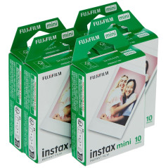 Fujifilm Instax 5 paquets de 10 mini films instantanés