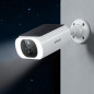 ieGeek Camera Surveillance WiFi Exterieure sans Fil Solaire - 2K Caméra avec Panneau Solaire Intégré, Batterie 5200mAh, Vision N
