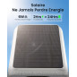 ieGeek Camera Surveillance WiFi Exterieure sans Fil Solaire - 2K Caméra avec Panneau Solaire Intégré, Batterie 5200mAh, Vision N
